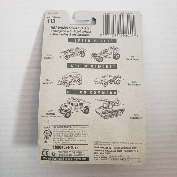 Hot Wheels Flashfire(Qty 2), Twinmill II, Speed Shark-Set of 4 - Picture 7 of 7